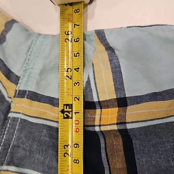 👠 St. John’s Bay Plaid Button Down Top - 2X - Picture 5 of 6